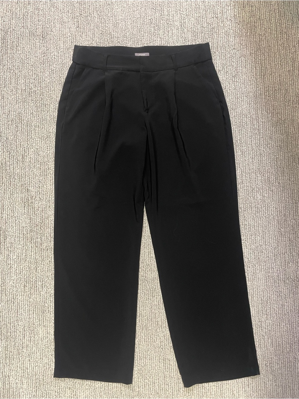 Maurice’s women’s black pleated trousers